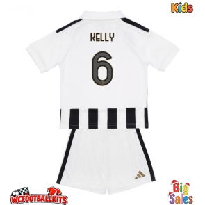 Juventus Lloyd Kelly #6 Replica Home Stadium Kit for Kids 2026-27 Short Sleeve (+ pants)